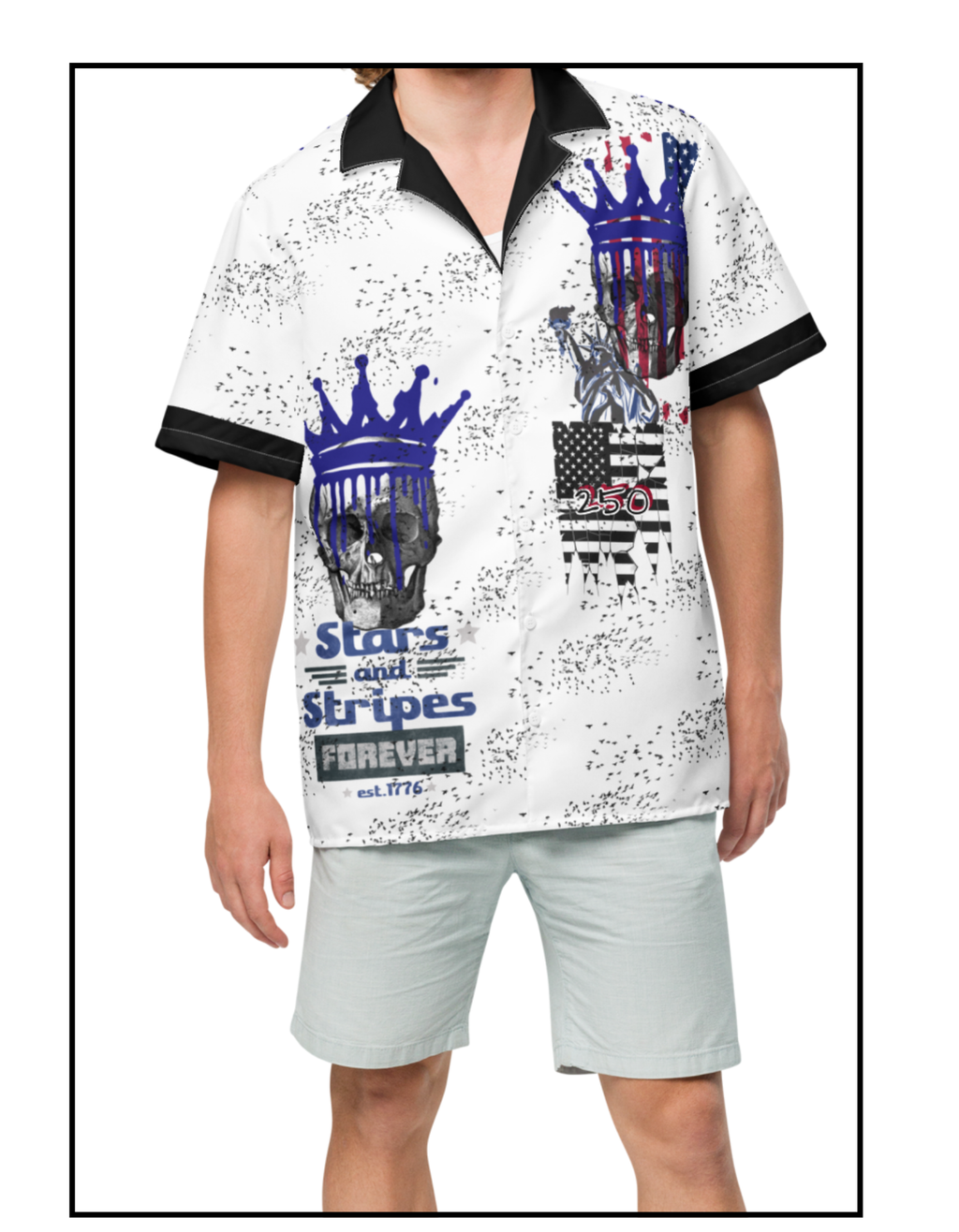 Decay of Democracy button shirt