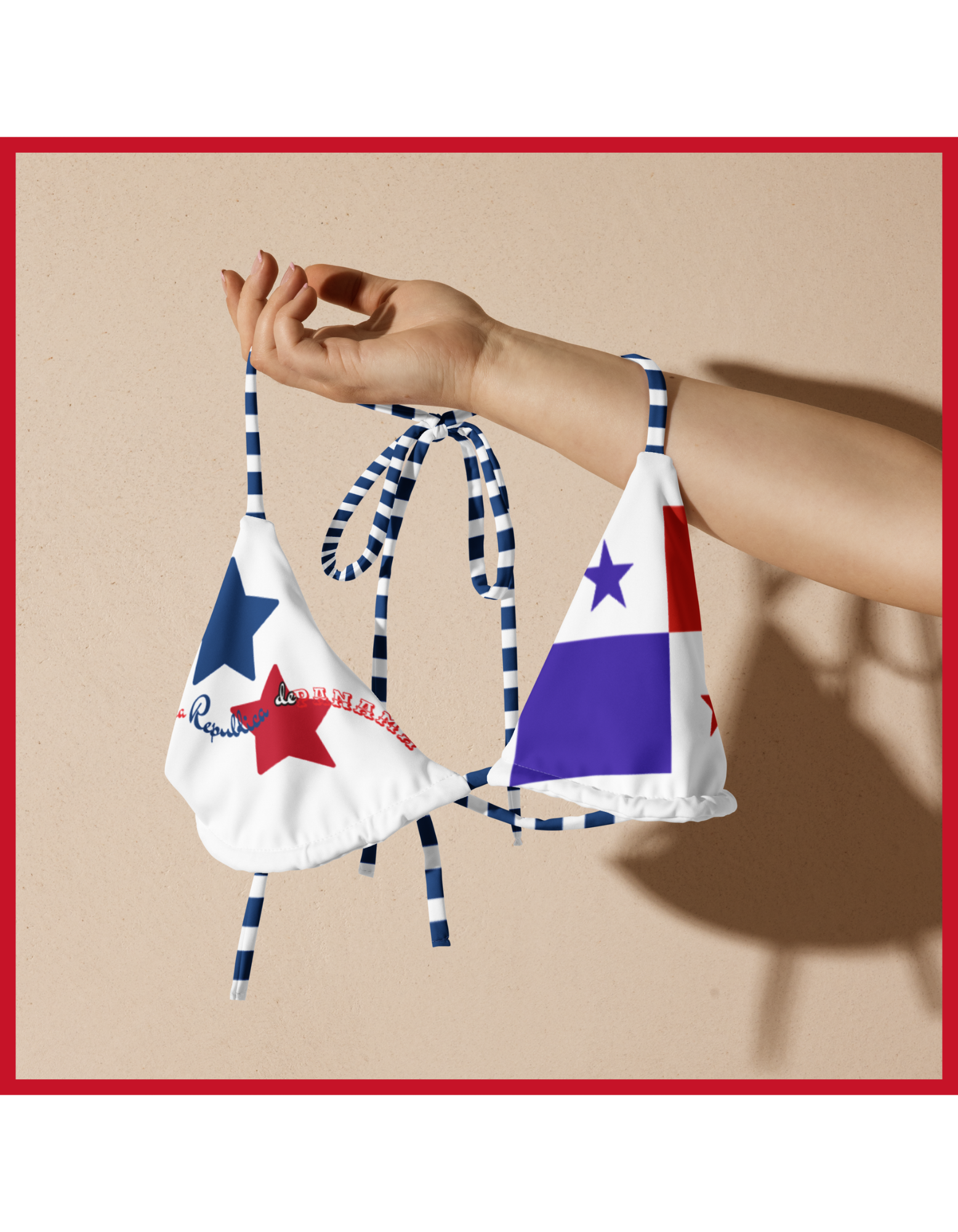 The Isthmus Star string bikini top