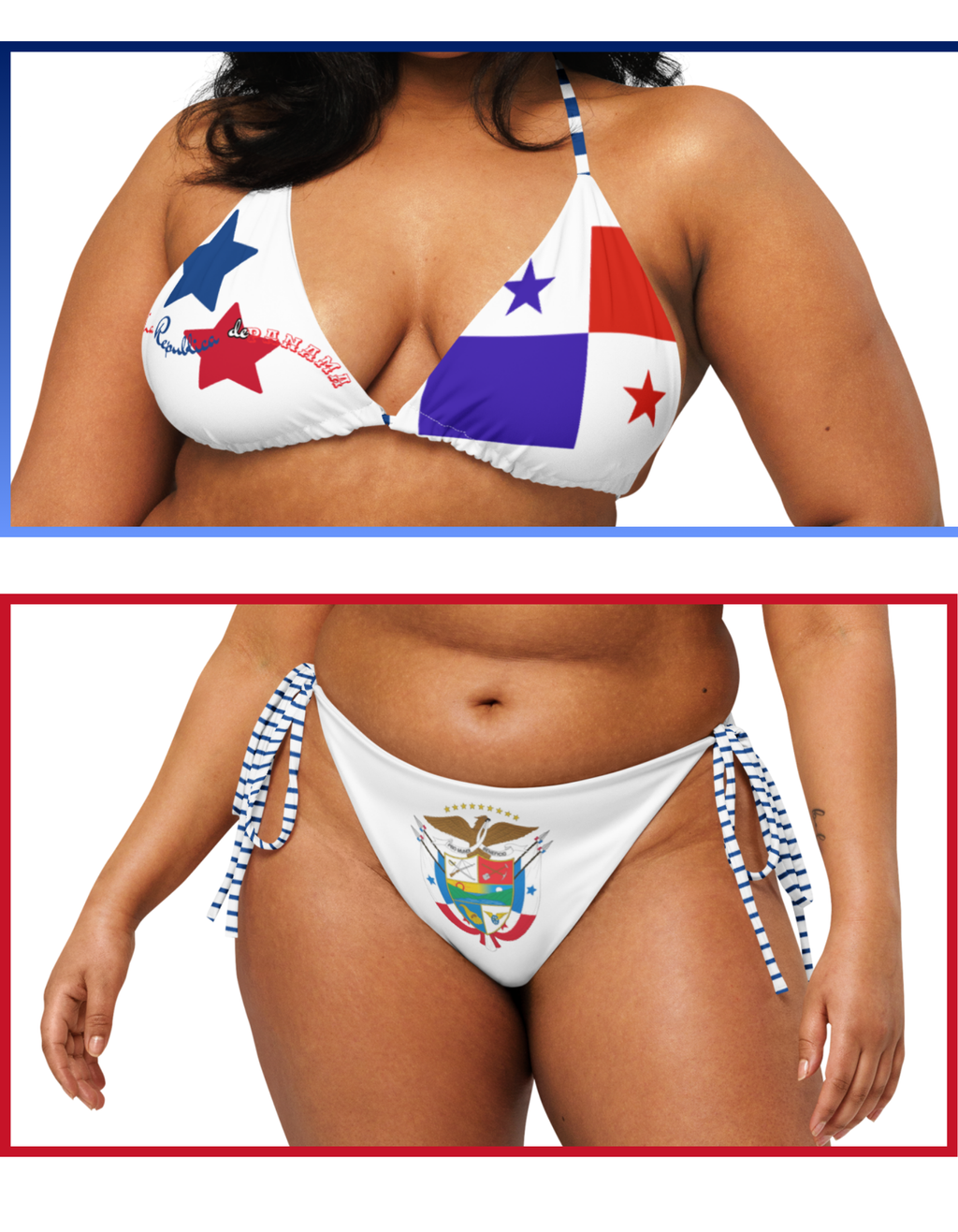 The Isthmus Star string bikini bottom