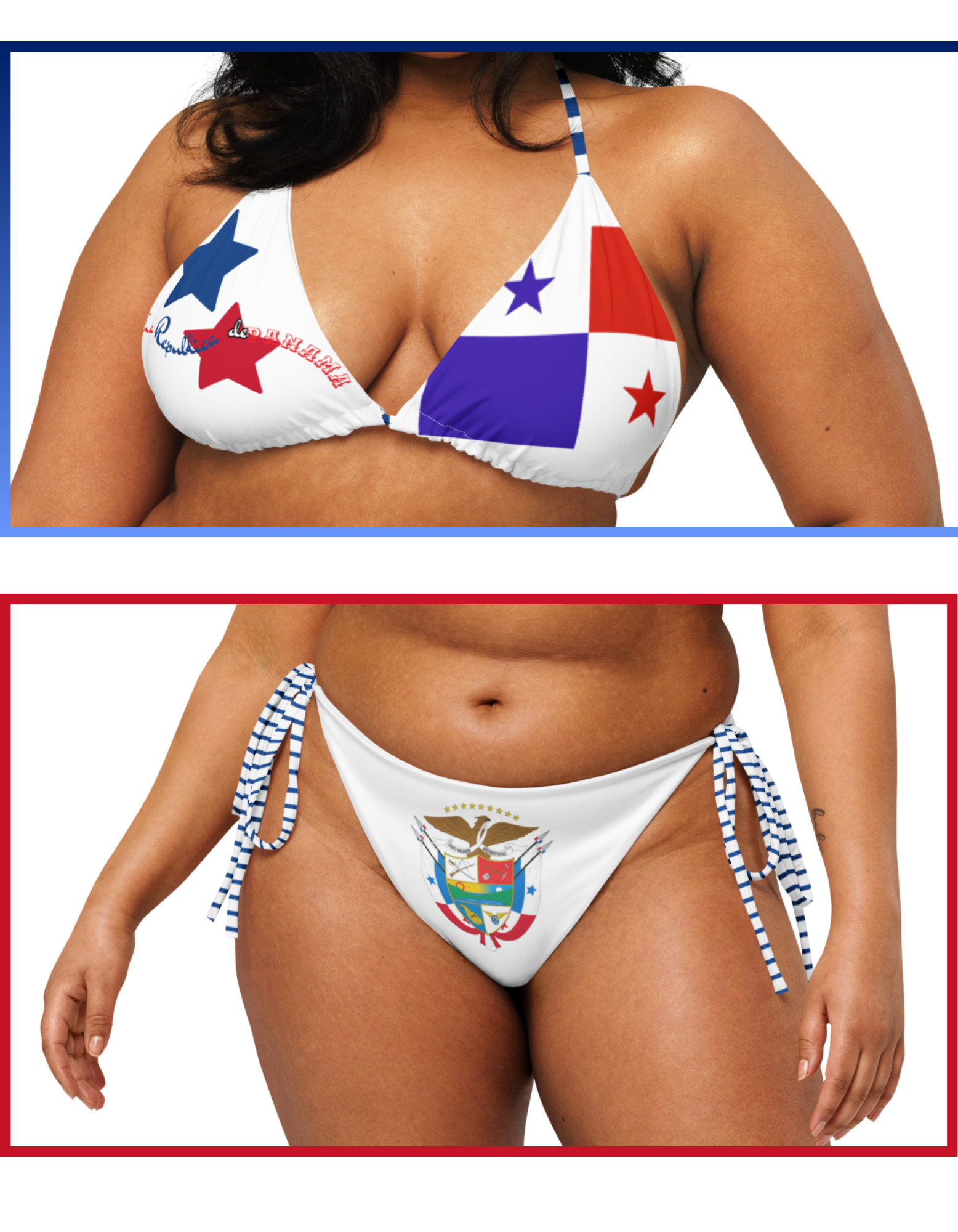 The Isthmus Star string bikini bottom