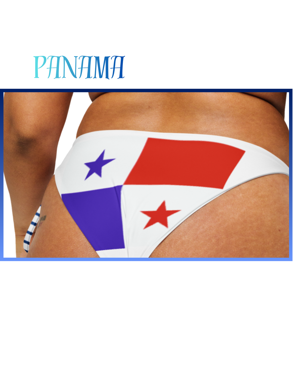 The Isthmus Star string bikini bottom