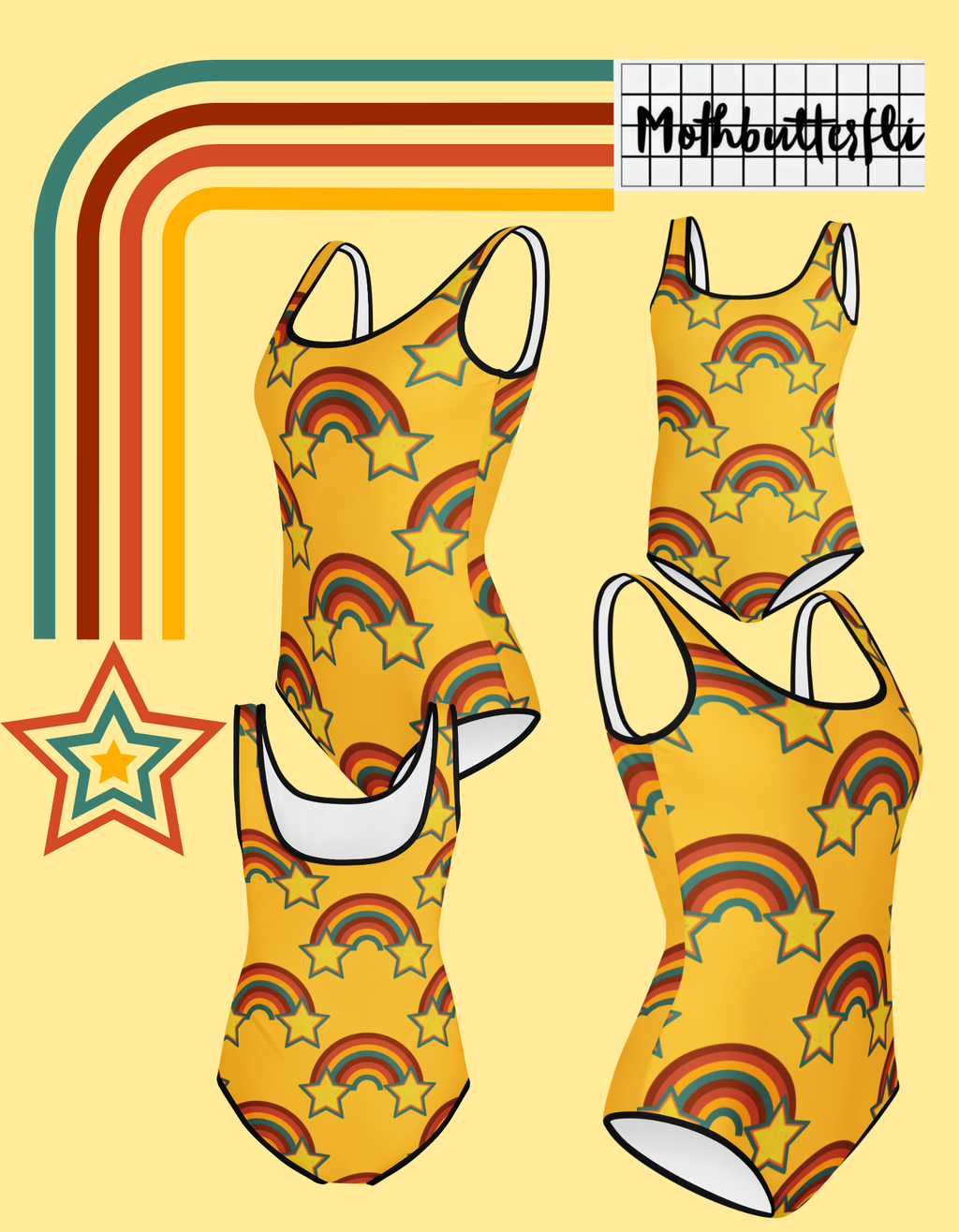 Rainbow Soul Youth Swimsuit