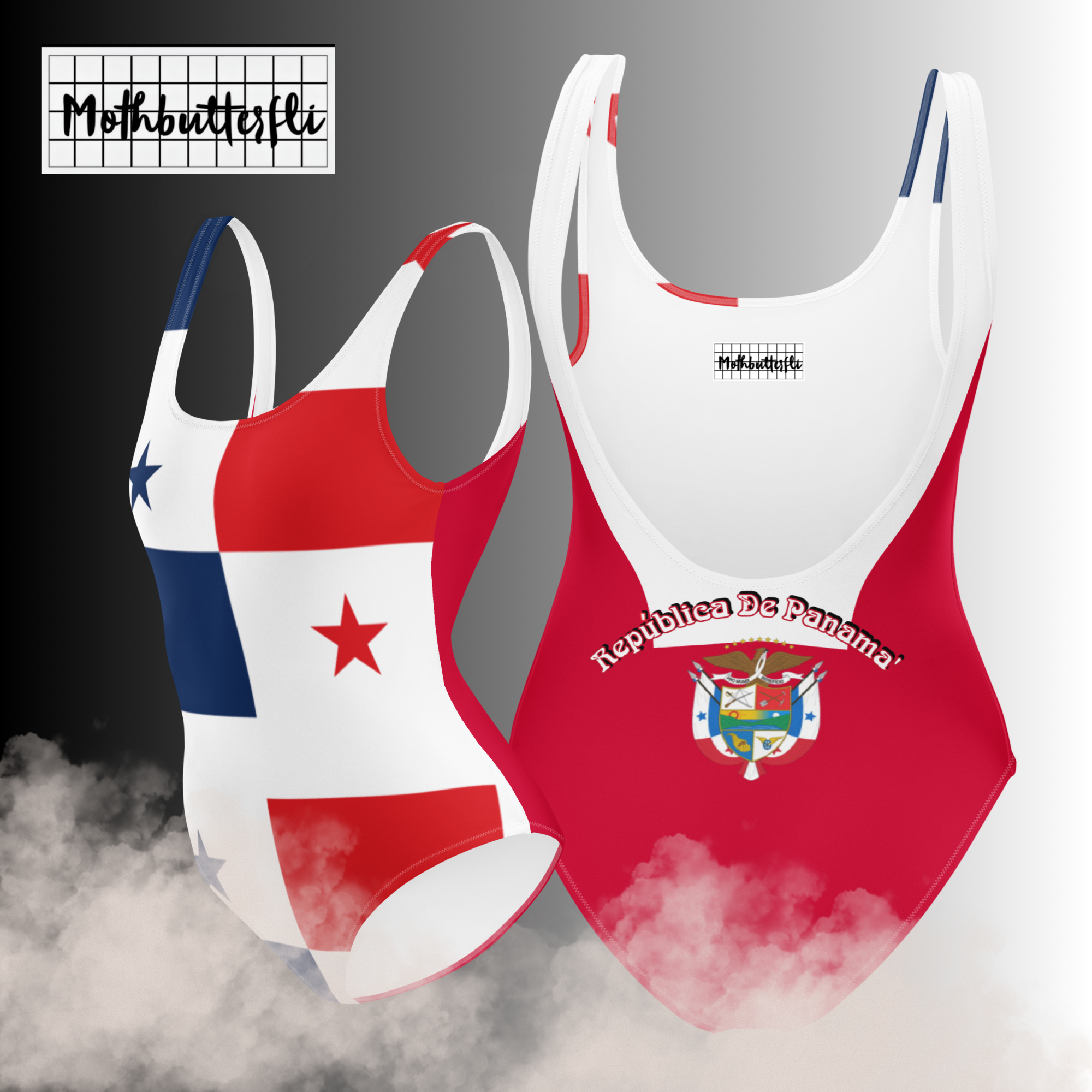 The Isthmus Star: Panama Flag Swimsuit