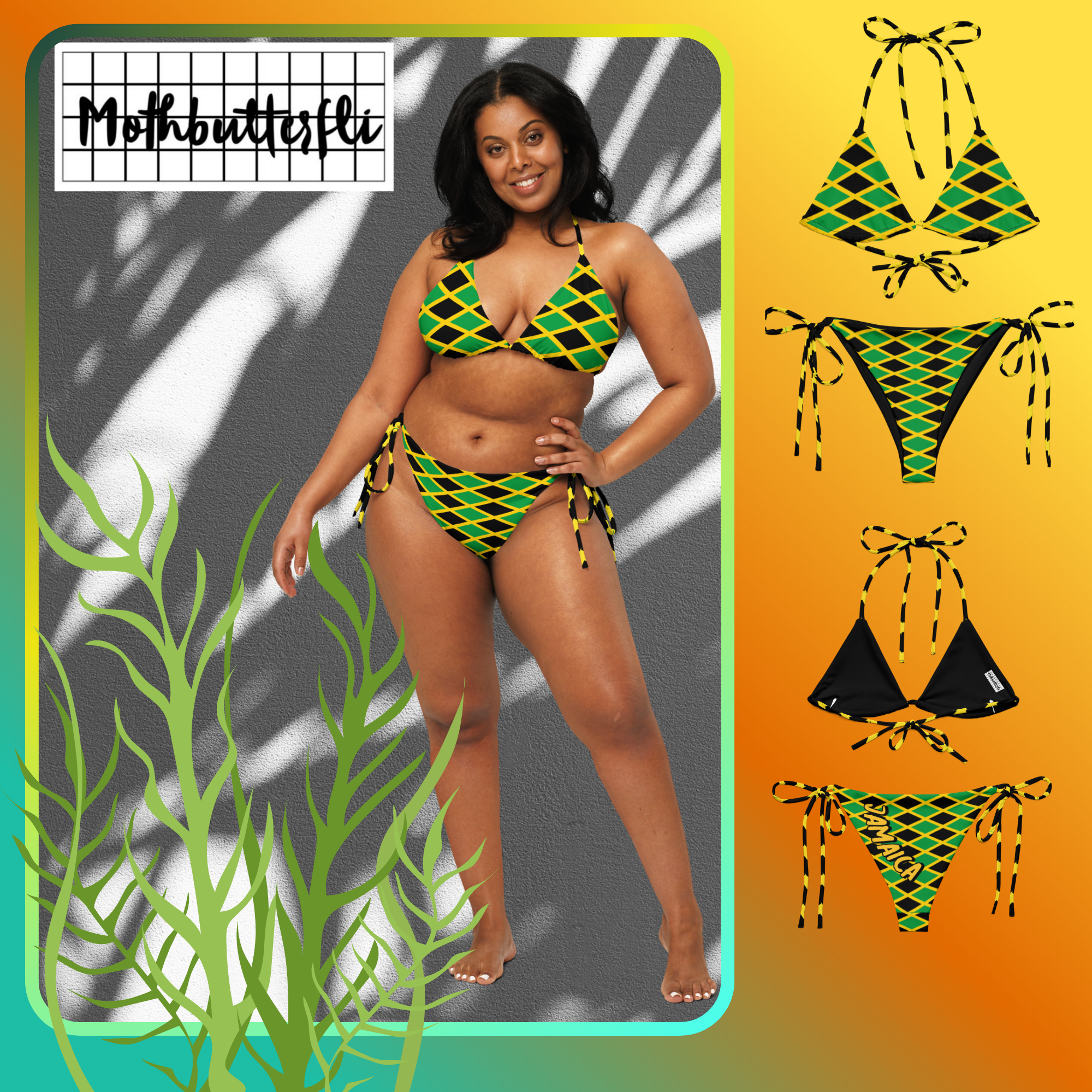 Island Rhythm string bikini