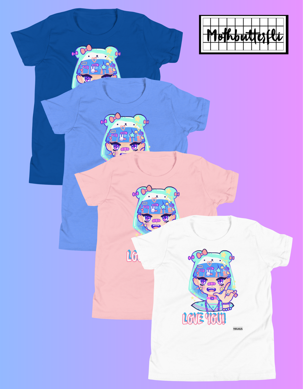 LOVE YOU Youth Short Sleeve T-Shirt