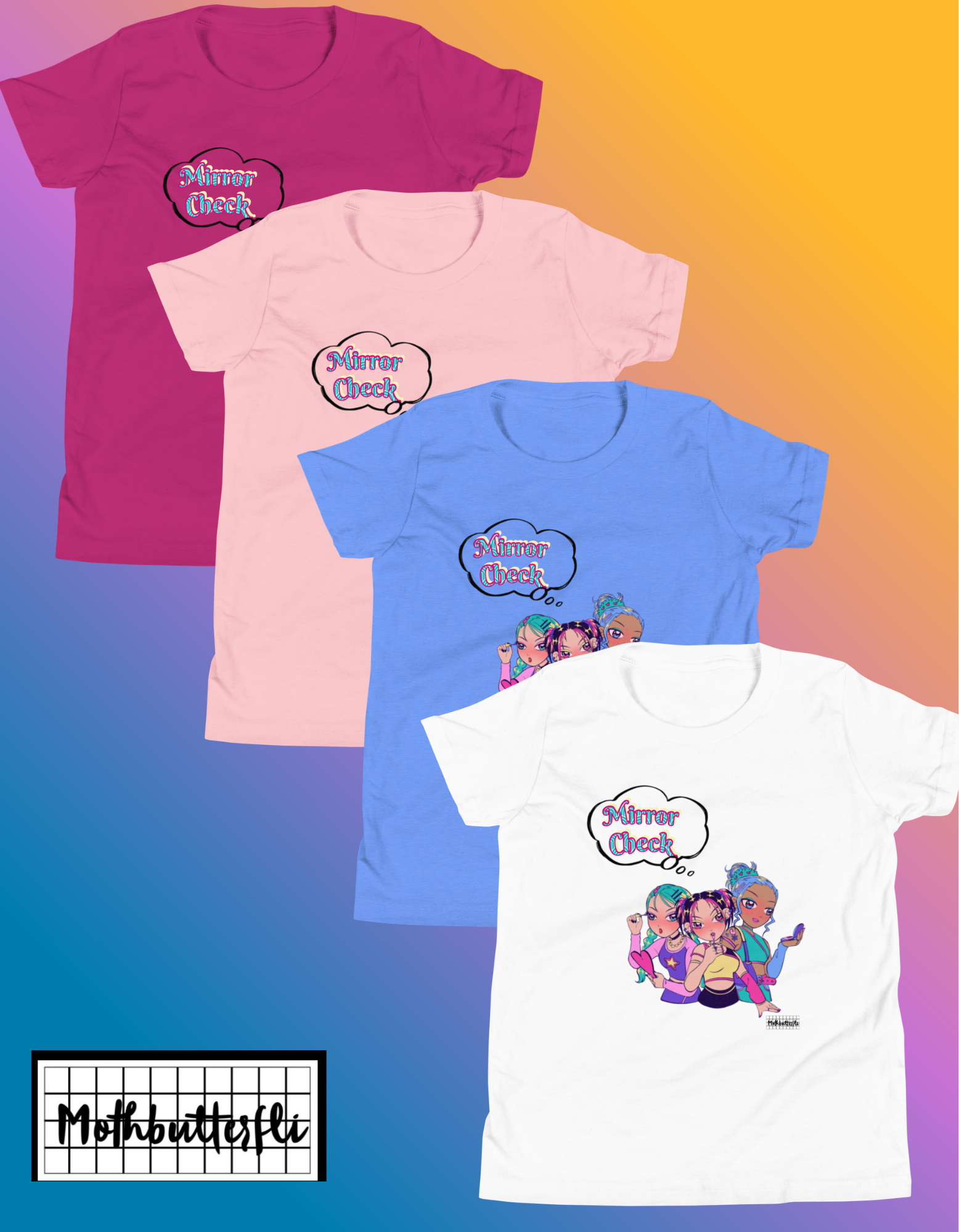 MIRROR CHECK Youth Short Sleeve T-Shirt