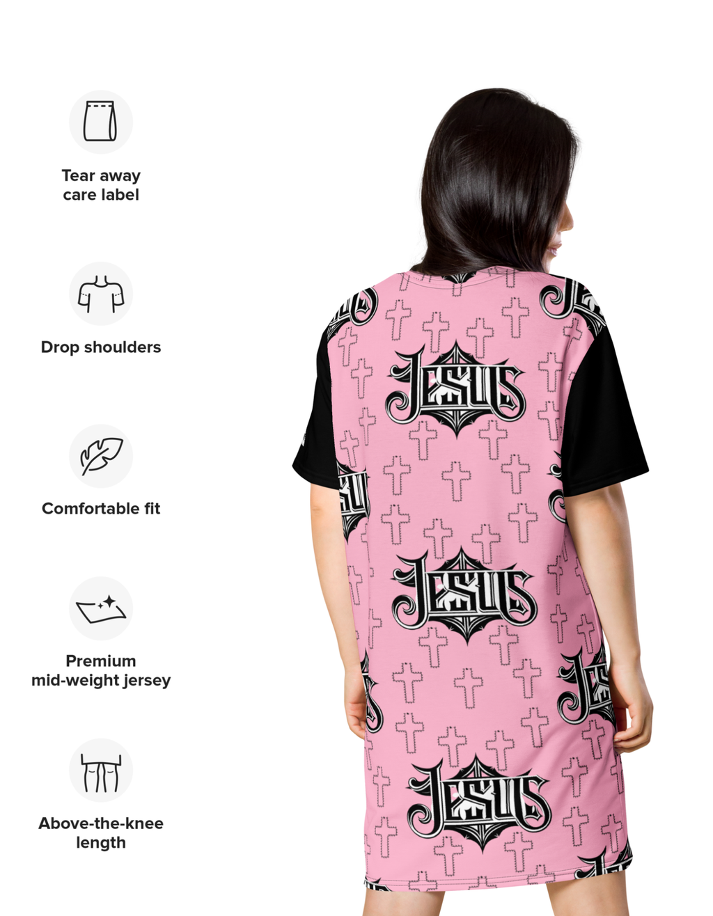 Jesus T-shirt dress