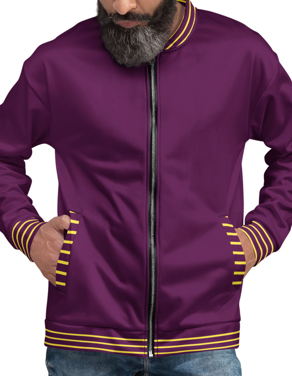 Faith Over Fear Unisex Bomber Jacket
