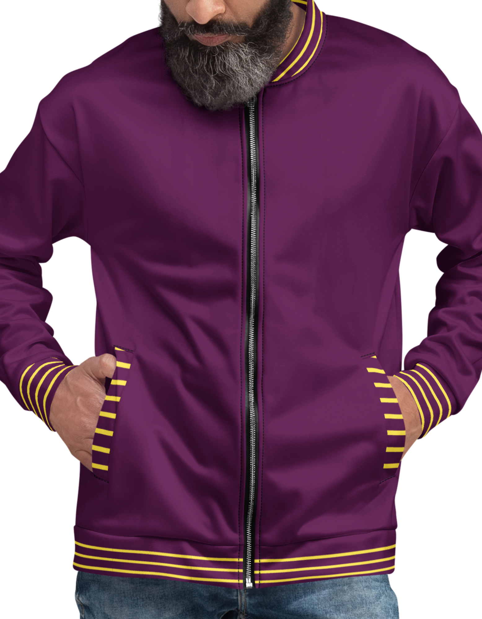 Faith Over Fear Unisex Bomber Jacket