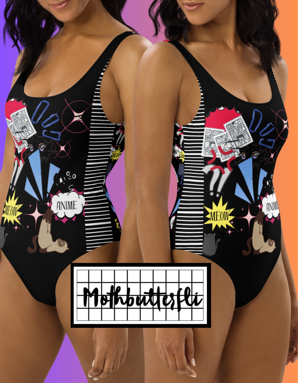 Manga Noir Black Swimsuit